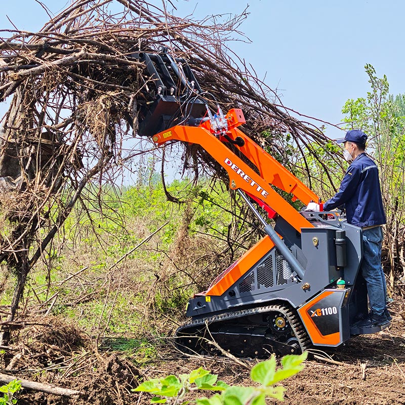Hydraulic Grapple for Mini Skid Steer Loader
