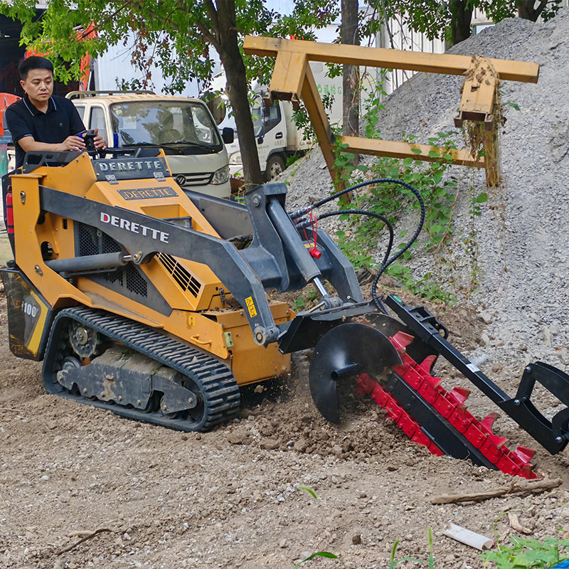 Derette XC1100 mini skid steer loader
