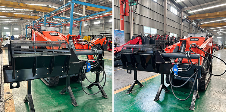 мини-погрузчик с бортовым поворотом