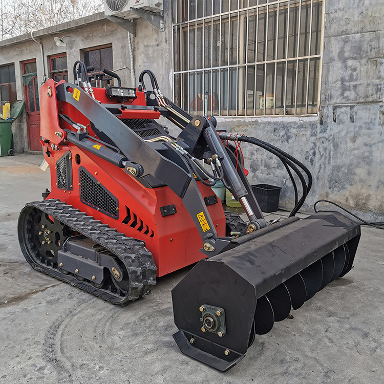 Мини-погрузчик с бортовым поворотом 430T с траншейным заполнителем