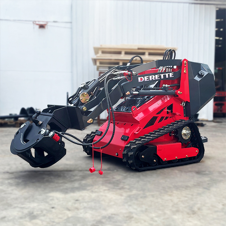 Grappin à grumes pour mini chargeuse compacte Derette 450