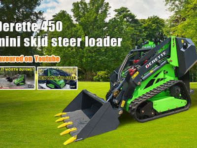 derette 450 mini skid steer loader