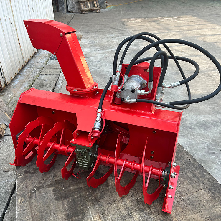 Mini skid steer loader 450T with Snow Blower