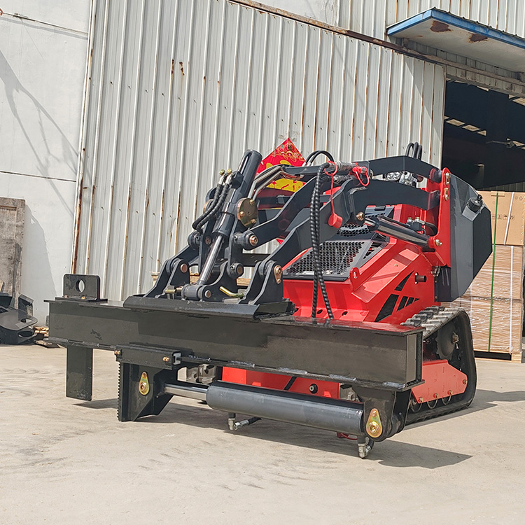 Mini skid steer loader 450T with Log Splitter（Horizontal）