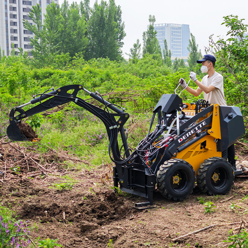 Minicargadora compacta Derette 450