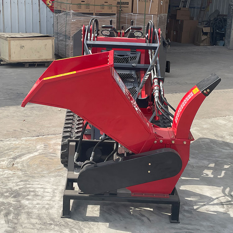 Мини-погрузчик с бортовым поворотом 430 Вт с измельчителем древесины
