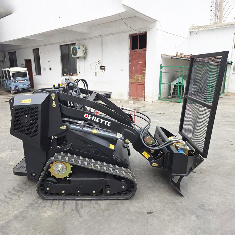 Cabrestante forestal para minicargadora