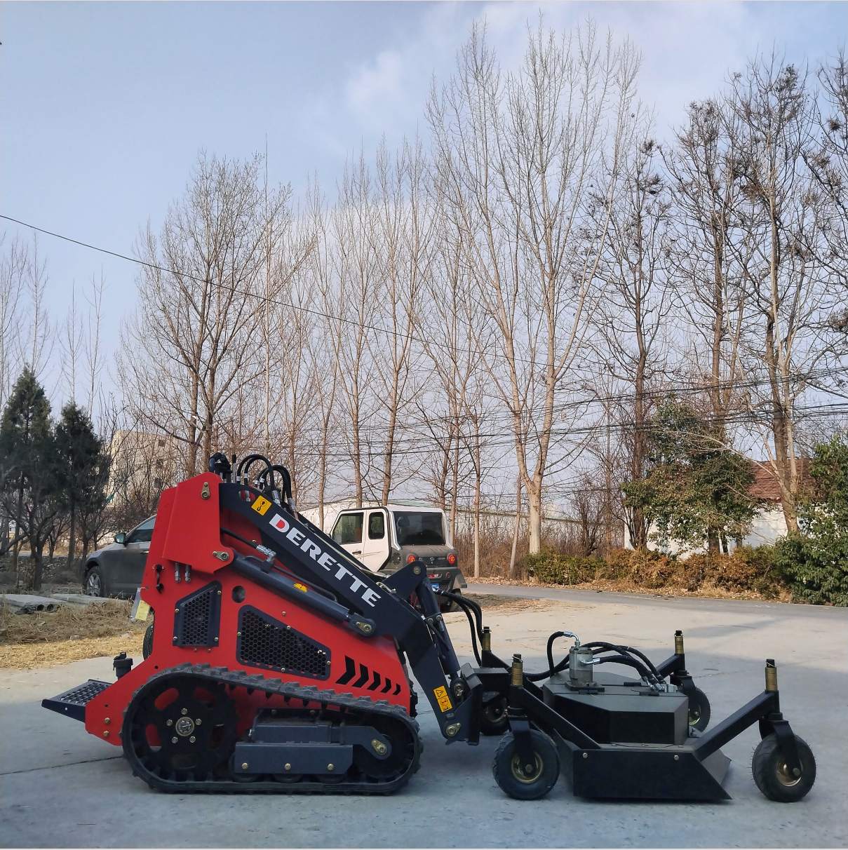 Lawn Mower for mini skid steer loader
