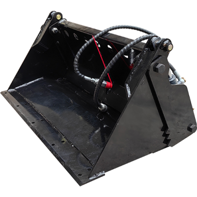 4 in 1 Bucket for mini skid steer loader