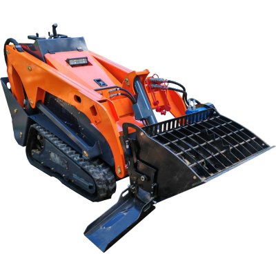 Mini skid steer loader V1000 with Mixing Bucket