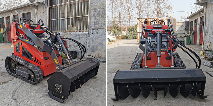 мини-погрузчик с бортовым поворотом