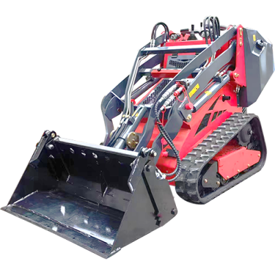 Mini skid steer loader 450T with 4 in 1 Bucket