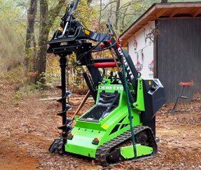 450T Mini SKid Steer Loader with Auger