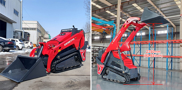 мини-погрузчик с бортовым поворотом