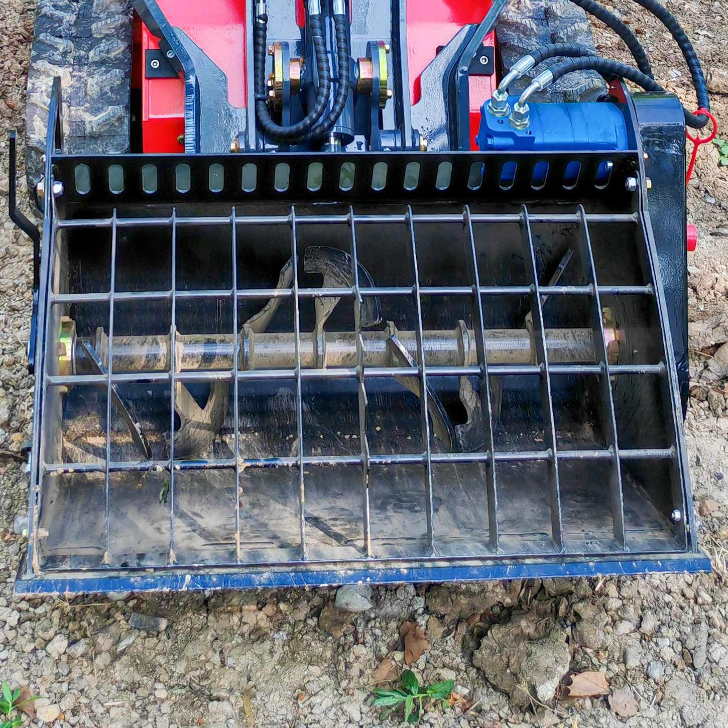 Cuchara mezcladora para minicargadora