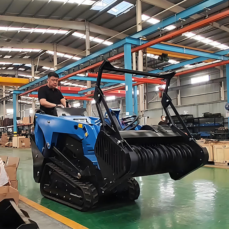 Mini skid steer loader V1000 with Mulcher