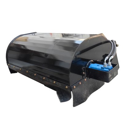 Spazzatrice con benna per mini minipala