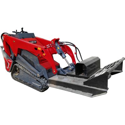 Mini skid steer loader V1000 with Bush Cutter