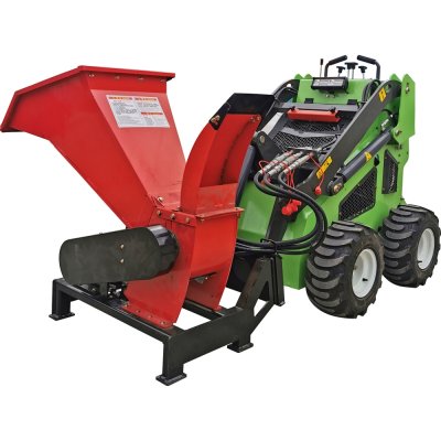 Мини-погрузчик с бортовым поворотом 430 Вт с измельчителем древесины
