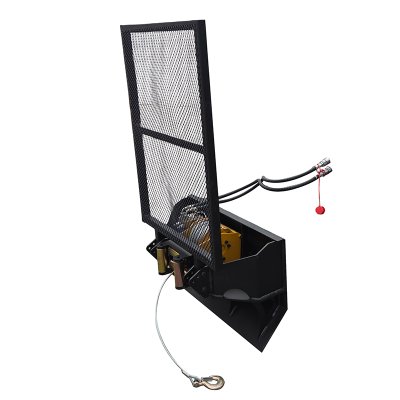 Cabrestante forestal para minicargadora