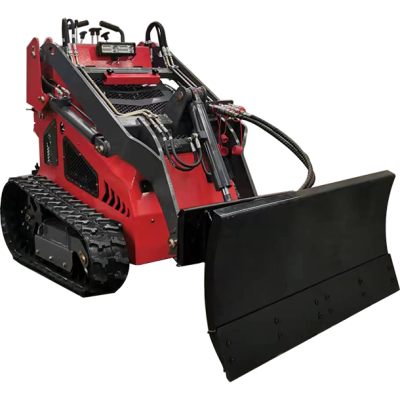 Mini skid steer loader 430T with Angle Blade