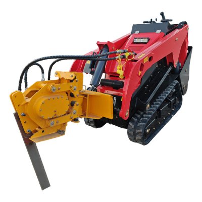 Mini Skid Steer Loader V1000 with Vibration Plow