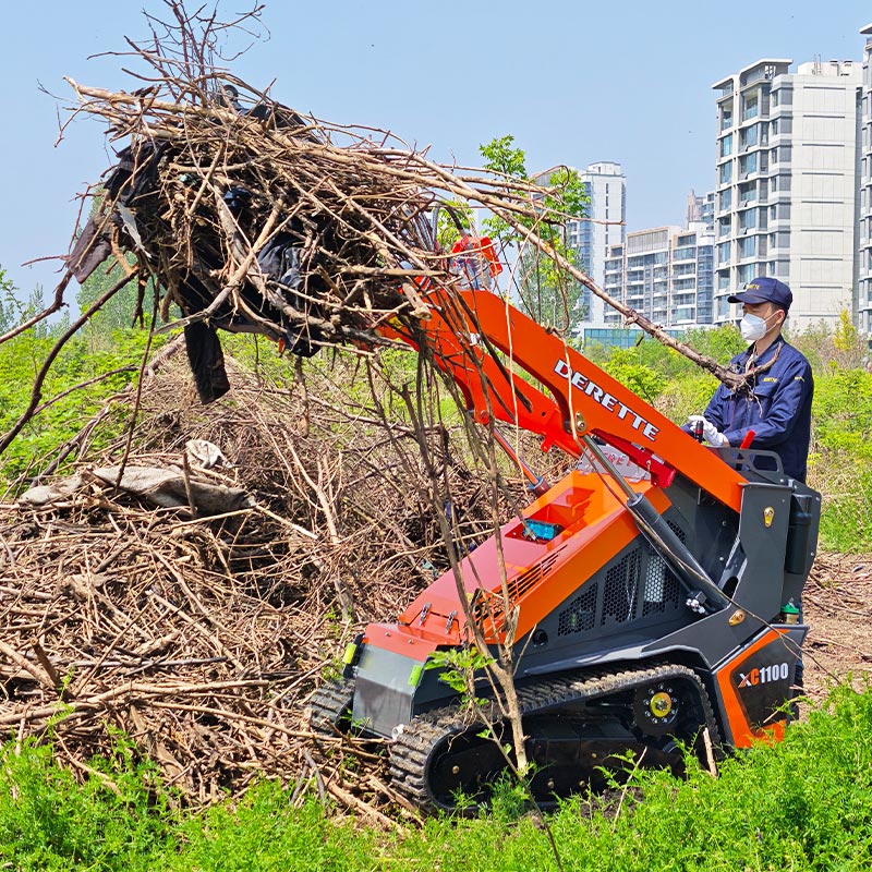 Hydraulic Grapple for Mini Skid Steer Loader