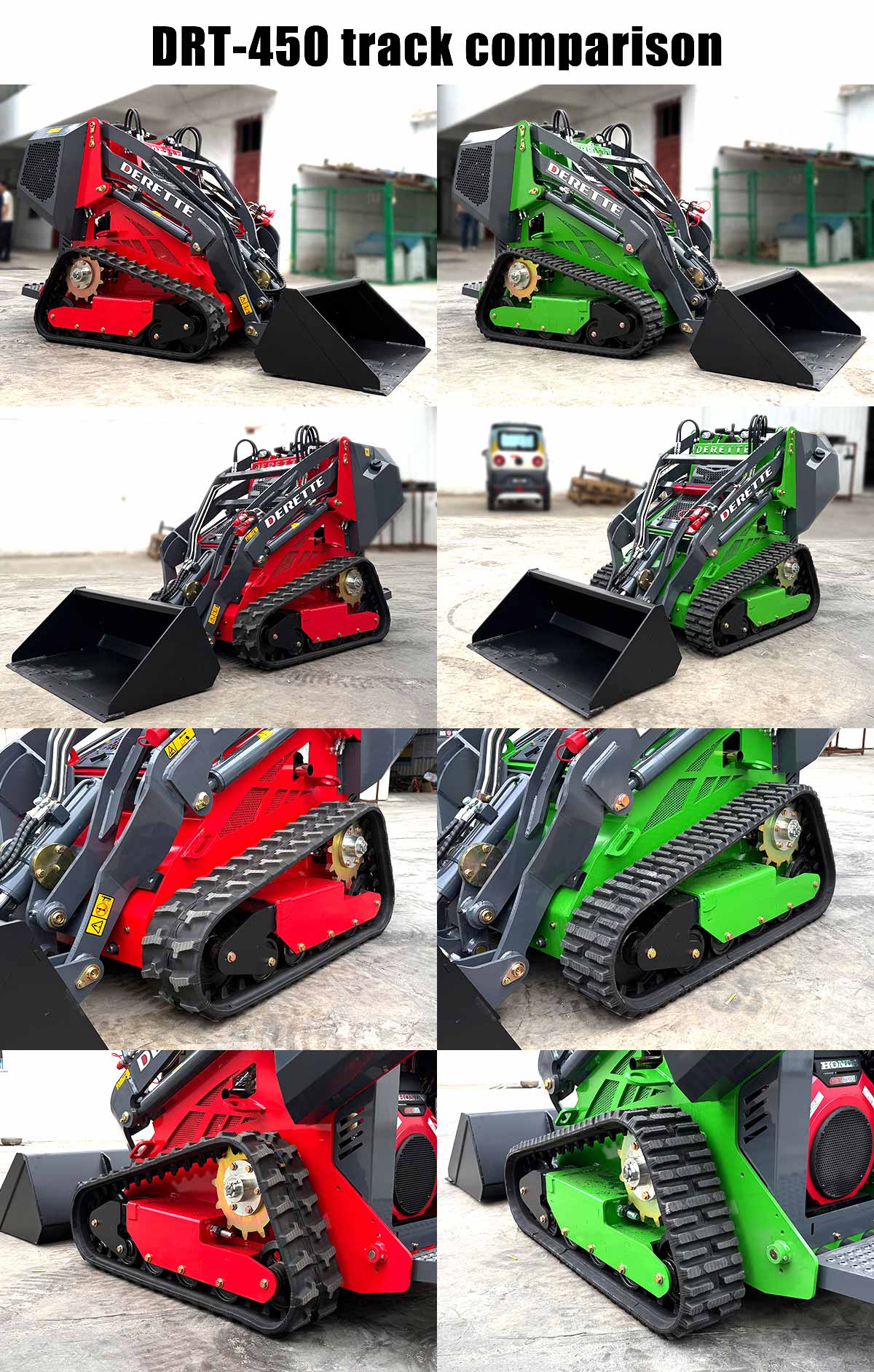 Derette 450 mini skid steer loader Derette 450 mini skid steer loader