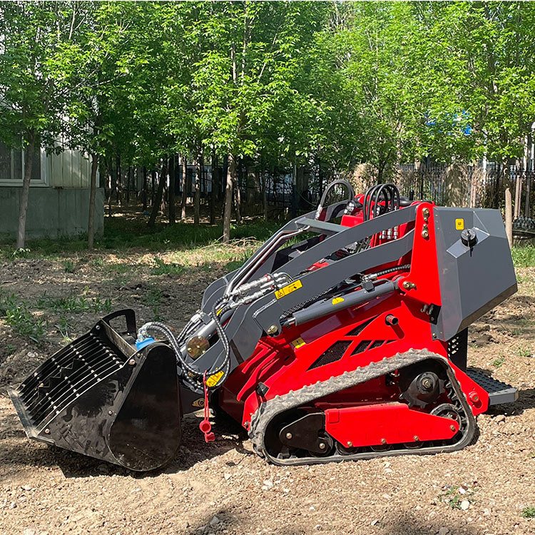 Мини-погрузчик с бортовым поворотом 450T с ковшом для смешивания