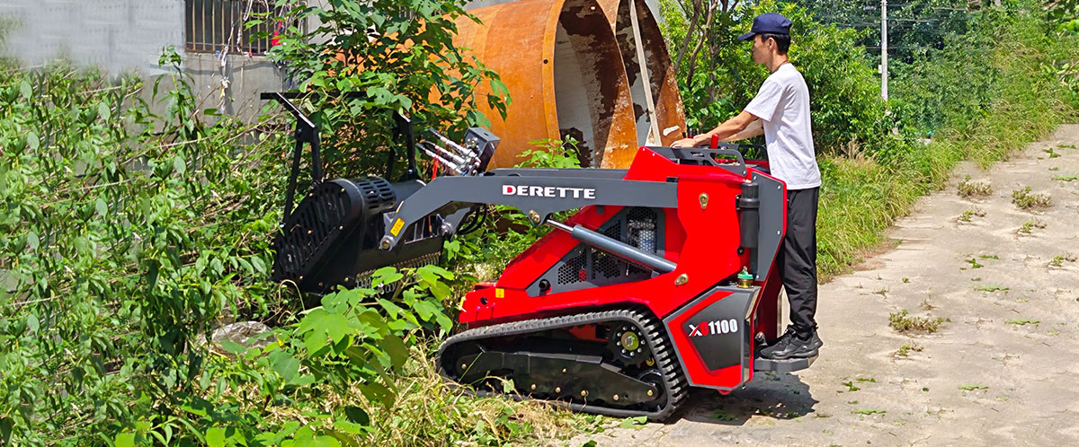Chain Mulcher for Mini Skid Steer Loader
