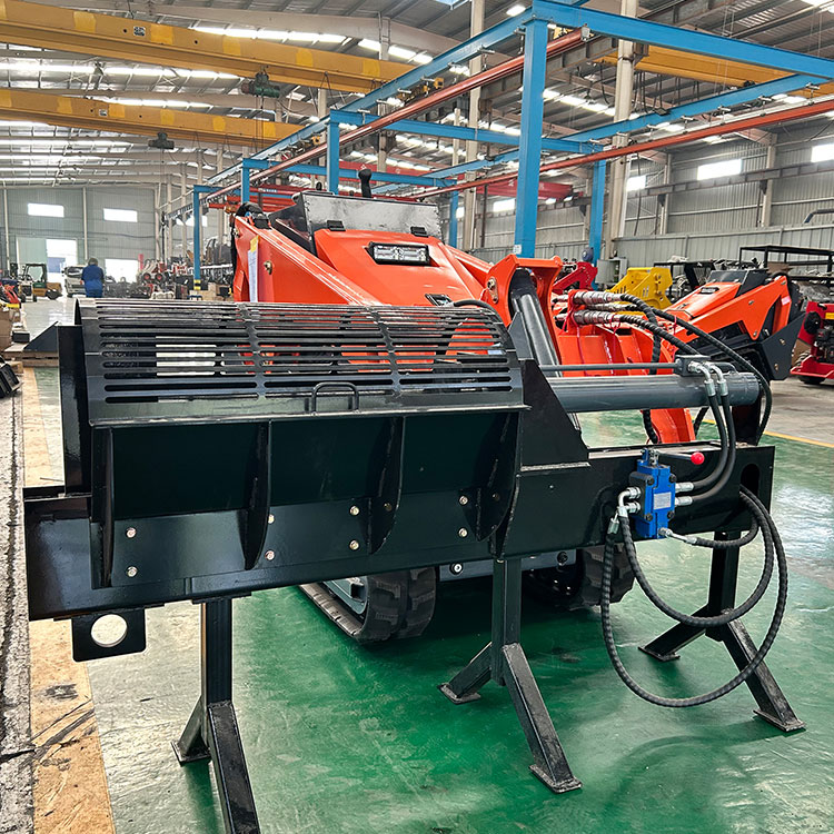 Fendeuse de bûches pour mini chargeuse compacte