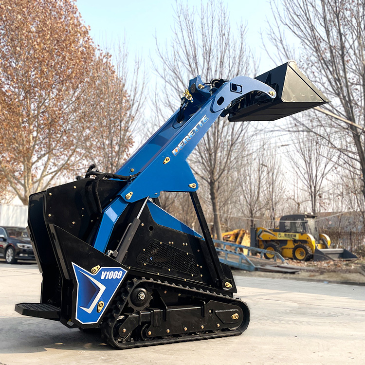 Мини-погрузчик с бортовым поворотом