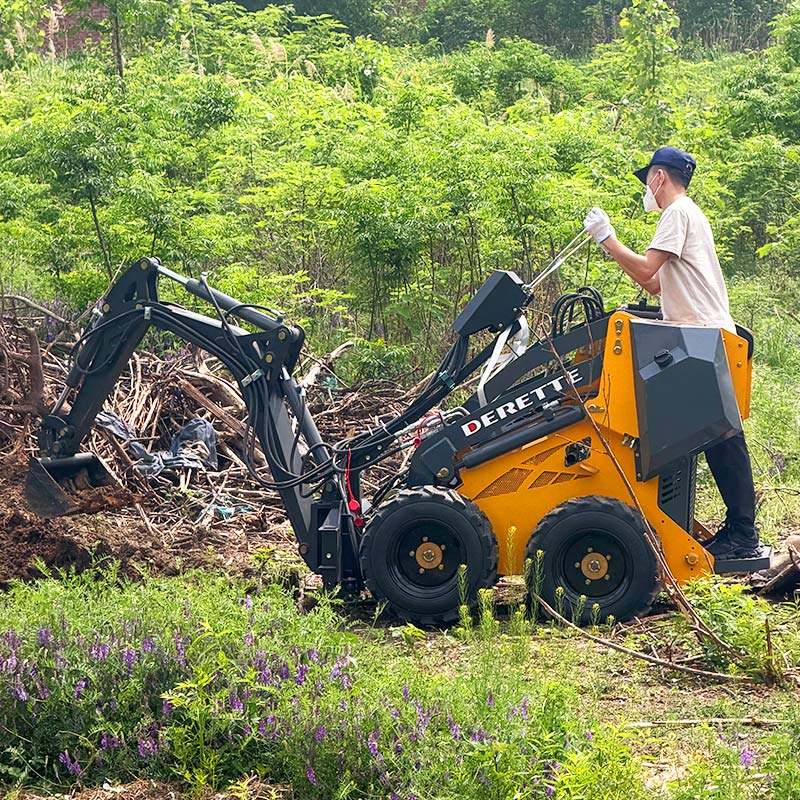 Minicargadora compacta Derette 450