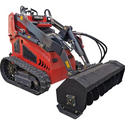 Mini skid steer loader 430T with Trench Filler