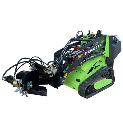 Mini skid steer loader 450T with Stump Grinder