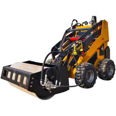 Derette Mini Skid Steer Loader 480i with Vibratory Roller