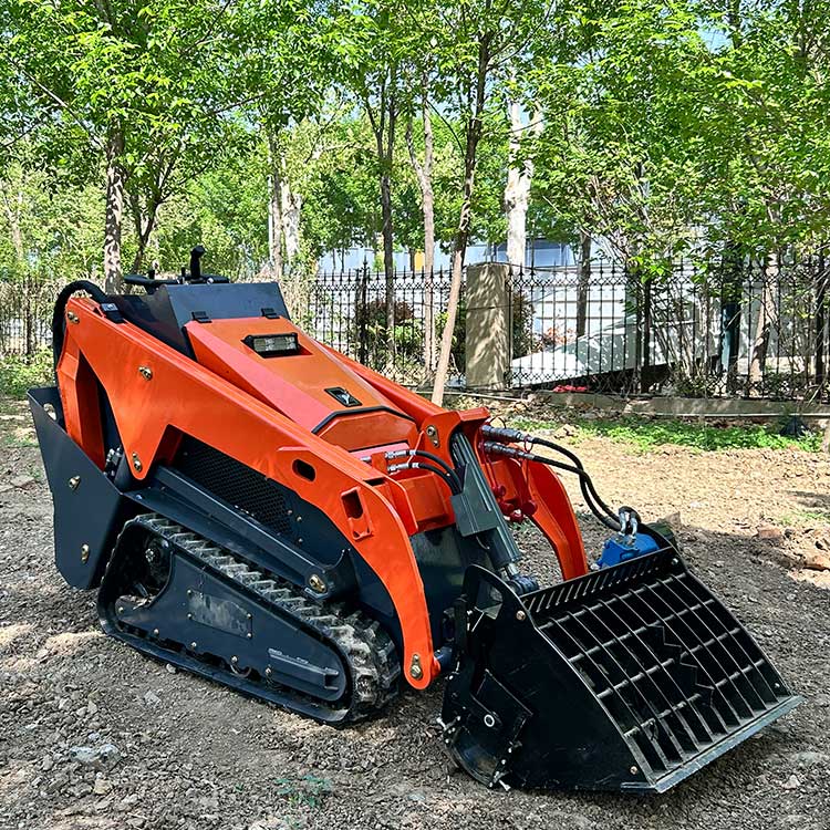 Mini chargeuse compacte V1000 avec godet mélangeur