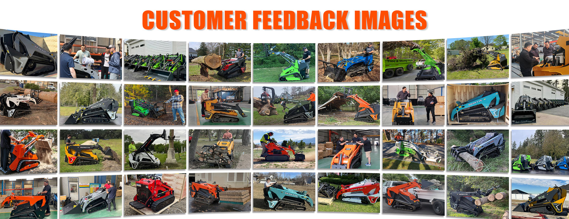 Minicargadora compacta Derette