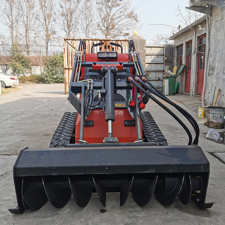 Мини-погрузчик с бортовым поворотом 430T с траншейным заполнителем