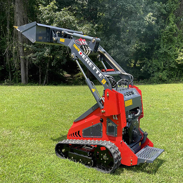 Mini skid steer loader 430T with Standard Bucket