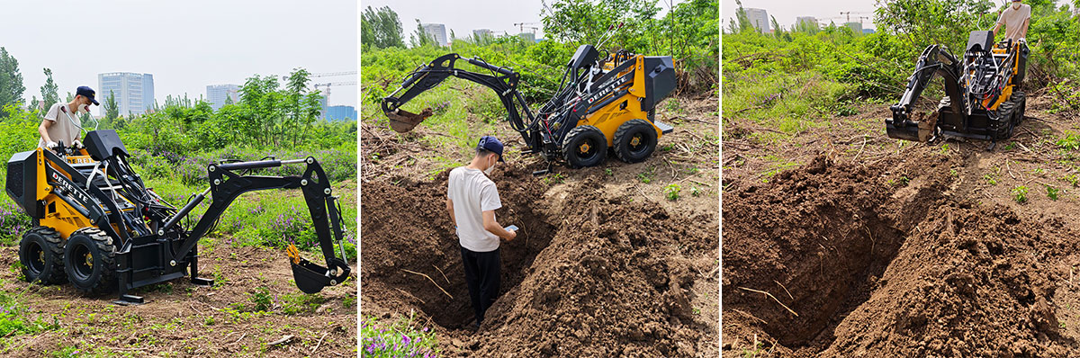 Minicargadora compacta Derette 450