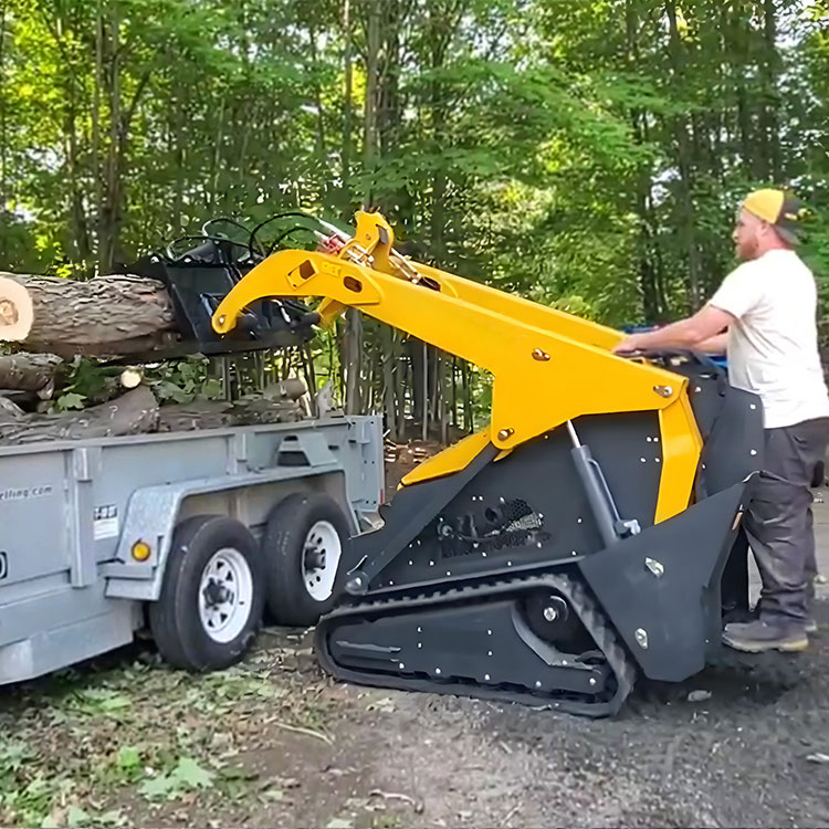 skid steer hydraulic grapple