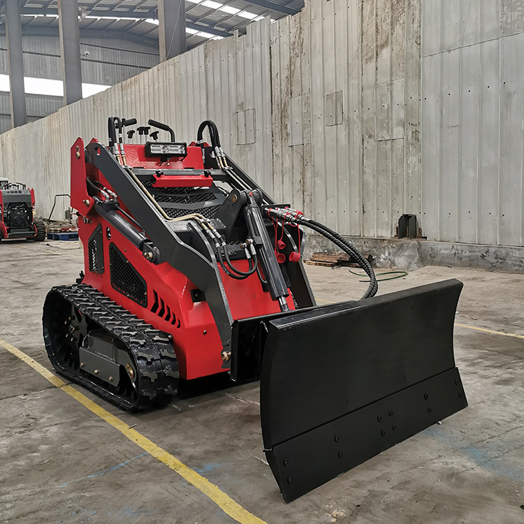 Mini skid steer loader 430T with Angle Blade