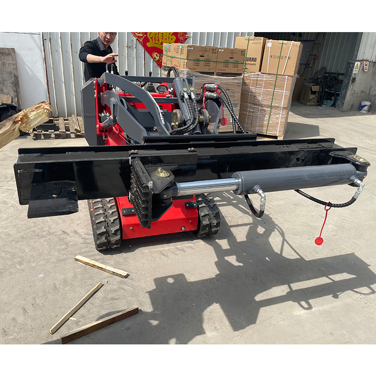 Mini skid steer loader 450T with Log Splitter（Horizontal）